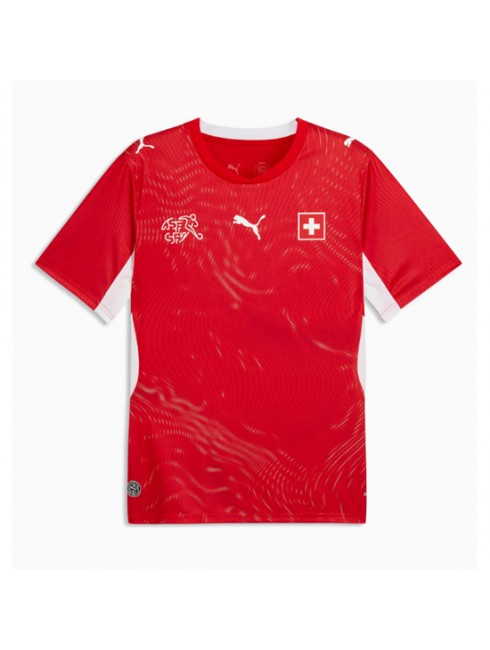 Schweiz Heimtrikot WM 2026 Kurzarm Schweiz Heimtrikot WM 2026 Kurzarm